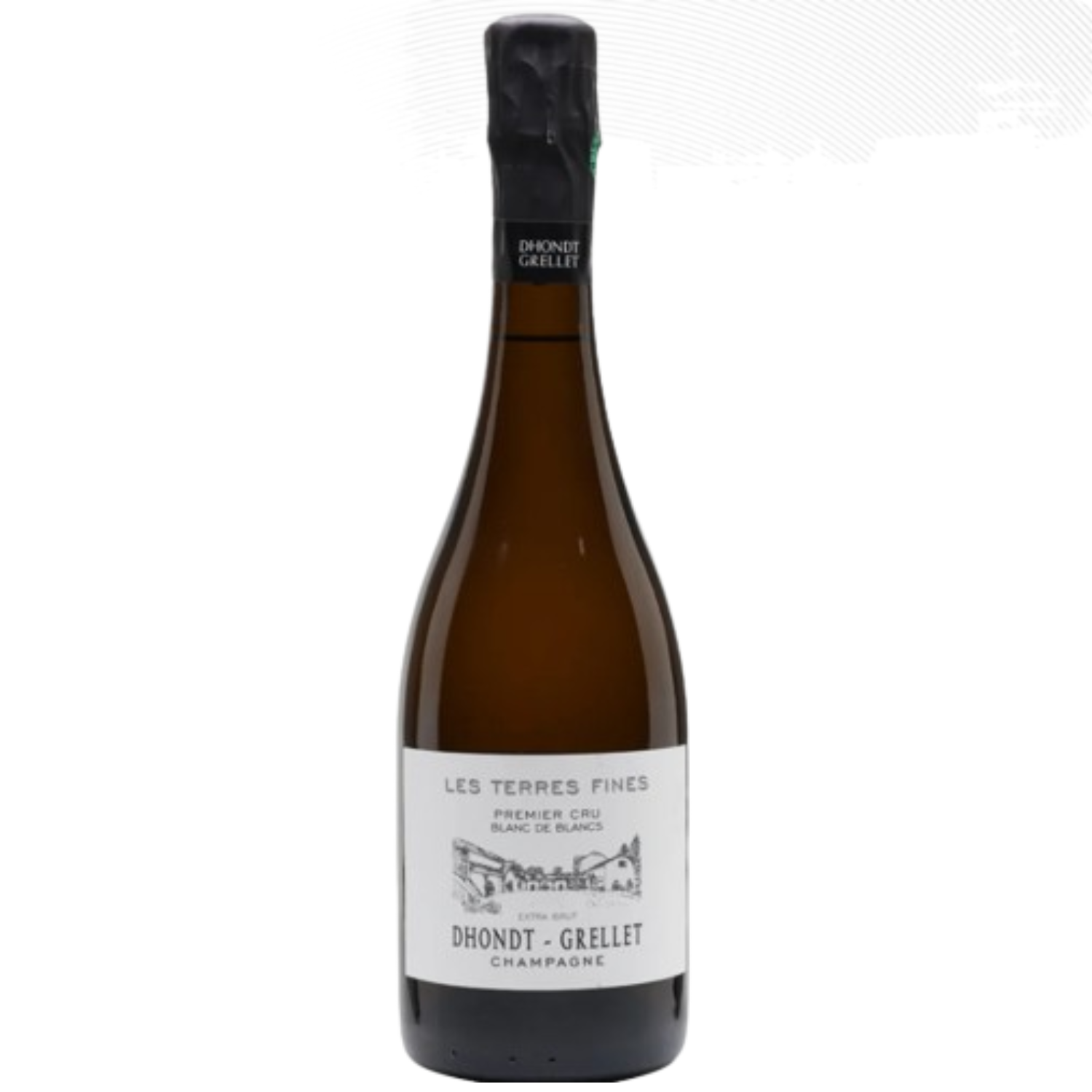 NV Dhondt-Grellet - Extra Brut Blanc de Blancs Premier Cru Les Terres Fines (Base 2020) - White - 750 ml - Standard Bottle