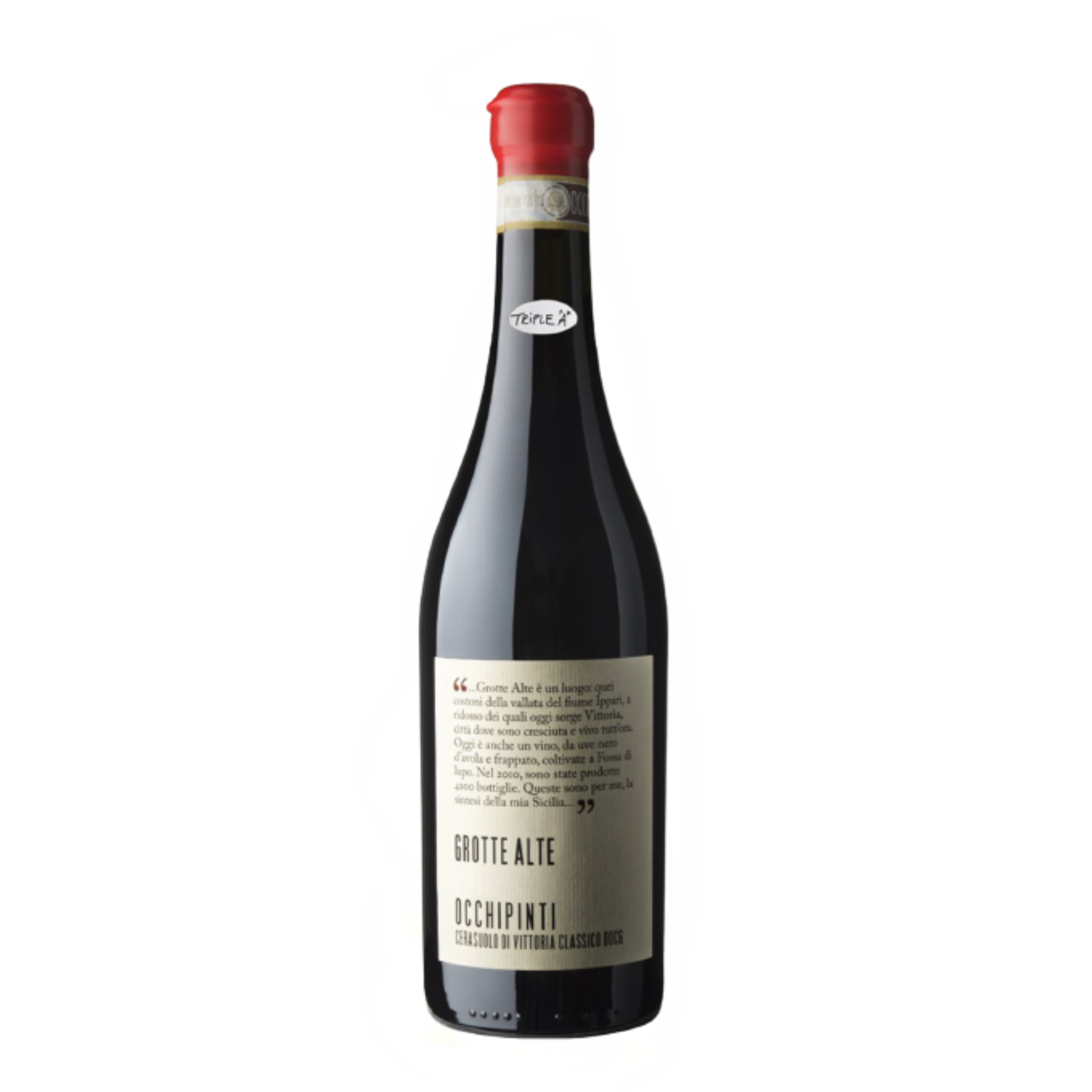 2018 Occhipinti - Cerasuolo di Vittoria Classico Grotte Alte - Red - 750 ml - Standard Bottle