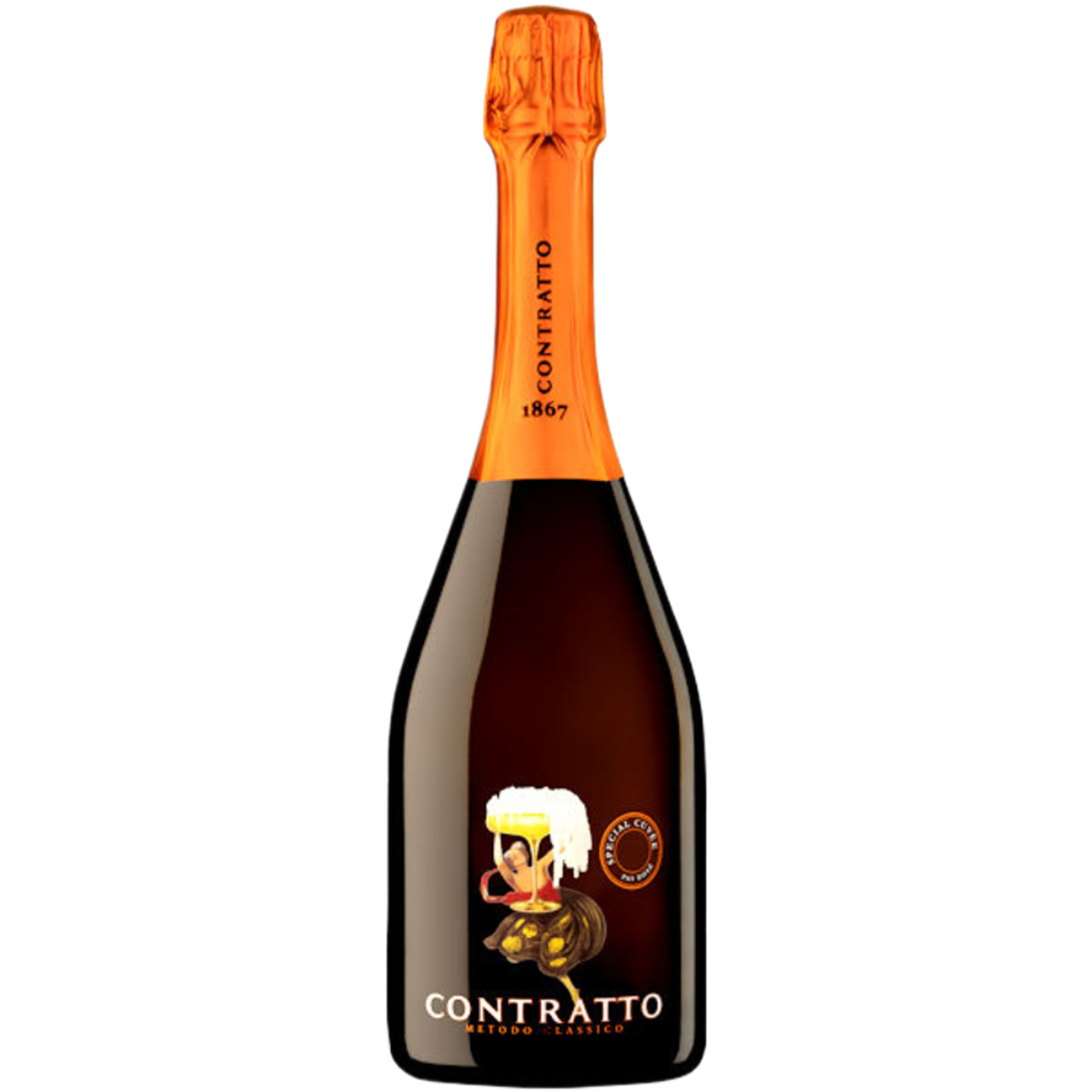 2012 Contratto - Metodo Classico Riserva Special Cuvee Pas Dose - White - 750 ml - Standard Bottle